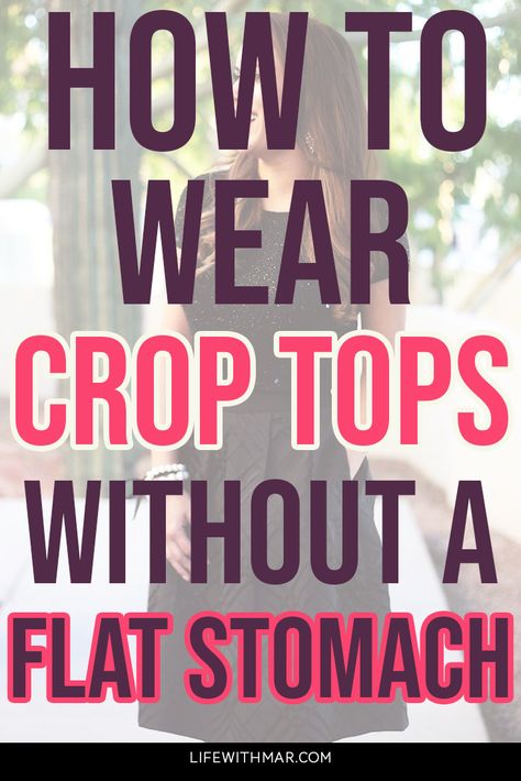 Yes, you can wear crop tops without a perfectly flat stomach! Here are 5 easy style tips on how you can wear crop tops even when you don't have abs. Crop Top Outfits For Moms, Tops To Wear On Jeans, Crop Top Fashion Style, How To Style Loose Crop Top, Loose Crop Shirts For Women, Skirts With Crop Tops Outfit, Jeans Skirt And Crop Top Outfit, Women Top Design Style, Crop Top Under Shirt