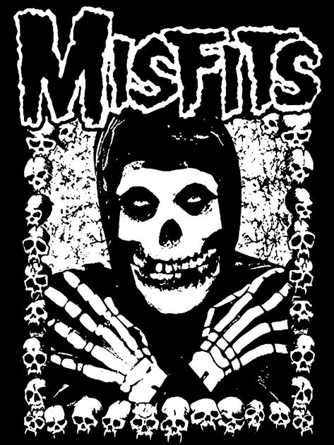 Misfits Wallpaper, Misfits Band Art, Misfits Poster, Punk Rock Posters, Punk Rock Art, Crimson Ghost, Misfits Skull, Misfits Band, Ghost Horror