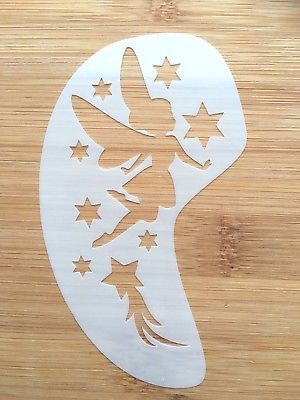 Face painting stencil reusable washable flower fairy face and cheek c11cm x 7 cm | eBay Stencil Art Ideas, Face Painting Templates, Face Painting Unicorn, Fairy Face, Face Painting Stencils, Paint Stencil, Happy Unicorn, Cricut Stencils, Painting Stencils