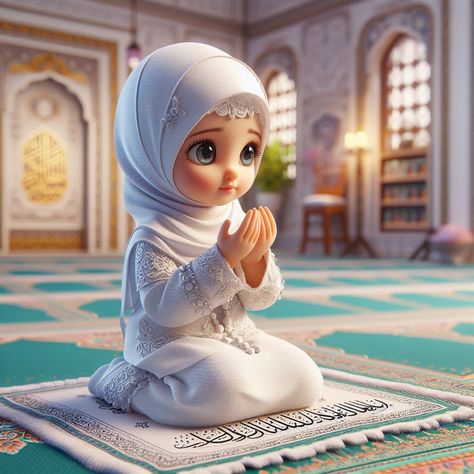 Islamic Kids Cartoon, Islamic Cartoon Art, Cute Hijab Cartoon Wallpaper, Plain Wallpaper Iphone, Fesyen Islam, Cartoons Dp, Diy Preschool, Bjd Dolls Girls, Chibi Wallpaper