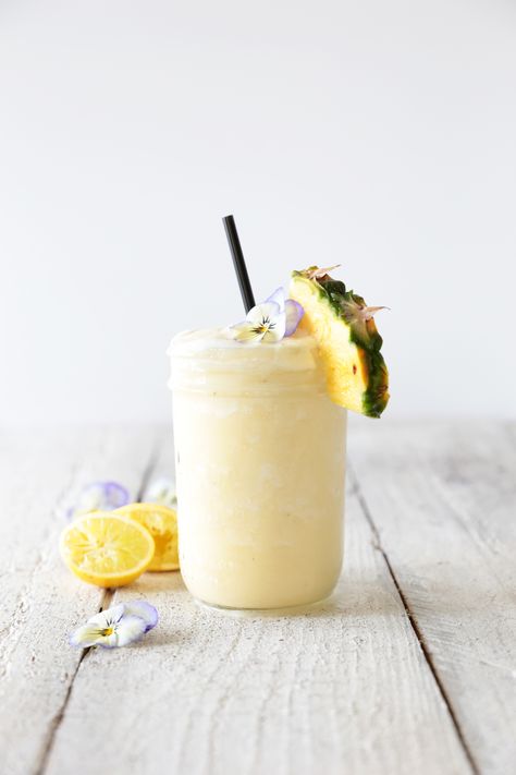 ... pina colada smoothie from the inspired smoothies e-book by Swoon Food: available for free download on http://www.swoonfood.com/ ... Pina Colada Smoothie Bowl, Pina Colada Smoothie Healthy, Pina Colada Breakfast Smoothie, Pina Colada Shake, Smoothie Pina Colada, Pina Colada Photography, Mason Jar Smoothie, Pina Colada Smoothie, Refined Sugar Free Recipes