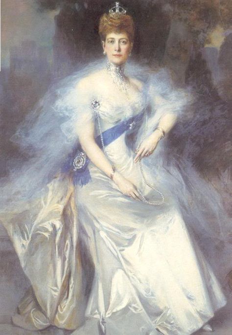 Princess Alexandra of Denmark: Sister to Empress Maria of Russia--Defines Regal Princess Alexandra Of Denmark, Alexandra Of Denmark, Royal Collection Trust, Alexandra Feodorovna, Queen Alexandra, King Edward Vii, Dress History, Princess Alexandra, The Royal Collection