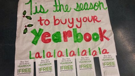 Yearbook Ladder, Yearbook Posters, Yearbook Poses, Yearbook Club, Ladder Ideas, Yearbook Ad, Funny Yearbook, Yearbook Class, Yearbook Staff