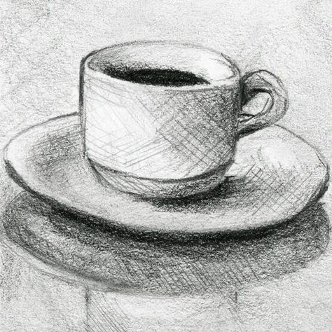 Still Life Sketch, Life Sketch, Shadow Drawing, Realistic Pencil Drawings, Art Painting Tools, Cool Pencil Drawings, Charcoal Art, Still Life Drawing, Arte Sketchbook