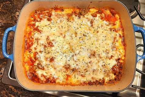 Inserting a stick of string cheese inside an uncooked manicotti shell? Who wouldn't be intrigued by a baked pasta recipe like that? This stuffed manicotti casserole recipe went viral, so plenty of others were also intrigued. After trying this popular dinner recipe, I'm a fan![img] This Italian... Cheese Stuffed Pasta, Mozzarella Stick Stuffed Manicotti, Mozzarella Stick Manicotti, Cheese Stick Stuffed Manicotti, Baked Manicotti With String Cheese, String Cheese Manicotti No Boil, Cheese Stick Manicotti, String Cheese Stuffed Manicotti, Baked Manicotti Recipe