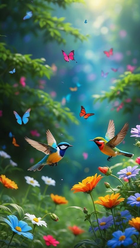 Garden Full Of Flowers, यूट्यूब लोगो, Frühling Wallpaper, Hd Flower Wallpaper, Beautiful Butterfly Pictures, Cute Mobile Wallpapers, Beautiful Nature Wallpaper Hd, Flowers Photography Wallpaper, Beautiful Art Pictures