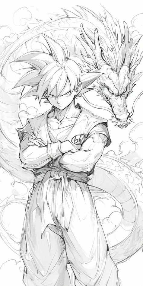 #goku #dragonball#anime #manga #cartoon #wallpaper #phonewallpaper #animewallpaper Dbz Art Goku, Goku Art, Dbz Drawings, Dragonball Goku, Goku Drawing, Anime Photo Profile Dark, Goku Wallpaper, Manga Cartoon, Dragon Ball Painting