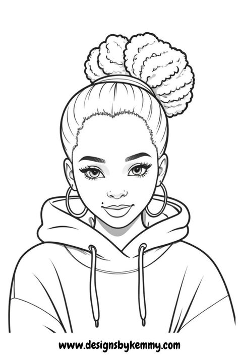 Click the link above and dive into the magical world of creativity on our Pinterest account. Discover a variety of coloring pages that await your inspiration! 😆🤩 Melanin Coloring Pages, Black Girls Coloring Pages, Black Barbie Coloring Pages, Black Coloring Pages, Baddie Coloring Pages, Magic Coloring Pages, Portrait Coloring Pages, Free Coloring Pictures, Girl Coloring Pages