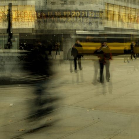 Strangers Photography, Layers Gcse, Stephanie Core, Layers Photography, Long Exposure Portrait, Gcse Photography, Appropriation Art, Shutter Speed Photography, City Life Photography