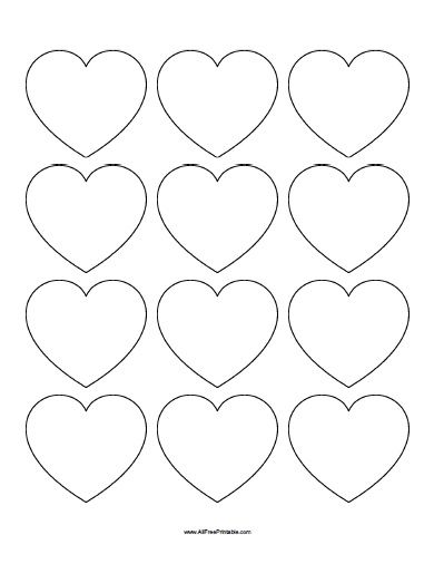 Free Printable Hearts Templates. Free Printable Hearts Templates, great for Valentine's Day craft, decoration this February 14. You can use this templates with small or big heart shapes to use for decoration, craft, pattern, foami, sewing pattern, Valentine's Day themed party, or activity to celebrate love and friendship. Print the templates using your inkjet or laser printer and have fun Crafts For Students, Valentine Craft Kids Easy, Gift Box Template Free, Free Stencils Printables Templates, Heart Shapes Template, Printable Heart Template, Stencils Printables Templates, Patterns For Sewing, Free Stencils Printables