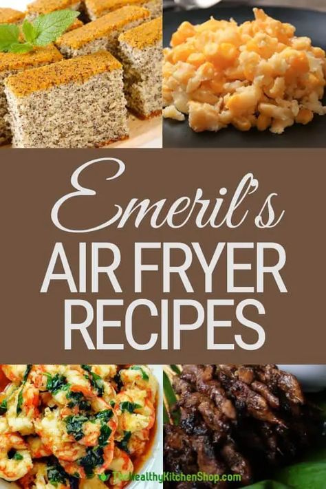 Emeril Air Fryer Recipes Emeril Air Fryer, Air Fryer Recipes Chips, Air Fryer Recipes Meat, Power Air Fryer Recipes, Emeril Recipes, Emeril Lagasse Recipes, Air Fryer Recipes Low Carb, Air Fryer Recipes Breakfast, Air Fryer Recipes Snacks