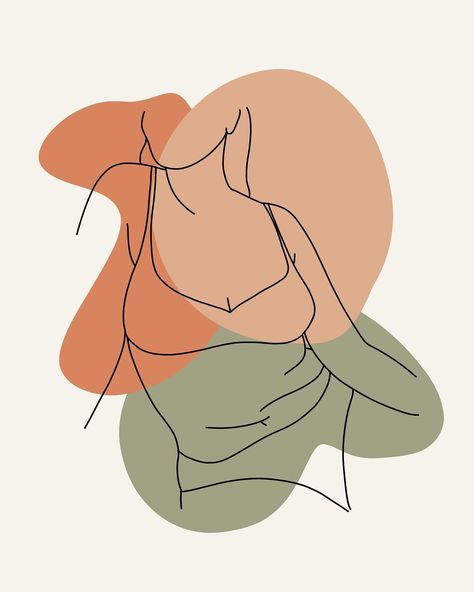 Loving my body after having twins has been a wild ride of self-love and acceptance. This body positivity art print is a celebration of that journey, embracing every curve and line that tells the story of strength and love. Available now in my Etsy shop to inspire and remind us all of the beauty in our own unique forms ✨ #bodypositivity #selflove #postpartumjourney #twinmom #bodyacceptance #etsyshop #artprint #selfcare #loveyourself #empowerment #bodyconfidence #artistsoninstagram #embraceyou... Self Care Line Art, Body Positive Illustration Minimalist, Body Illustration Art, Women Empowerment Illustration, Girly Cartoons, Body Neutrality, Body Positive Art, Positivity Art, Body Illustration