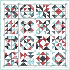 Fons And Porter Quilts, Hst Quilt Patterns Layout, Hummingbird Quilt, Hst Blocks, Triangle Quilt Tutorials, Half Square Triangle Quilts Pattern, Colchas Quilting, Triangle Quilt Pattern, Triangle Quilts