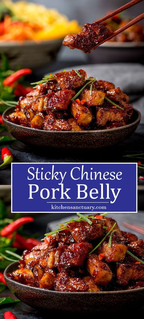 Chinese Pork Belly, Asian Pork Belly, Asian Pork Recipes, Pork Belly Recipes Crispy, Chinese Pork, Asian Pork, Pork Belly Recipes, Chinese Dishes, Chinese Cooking