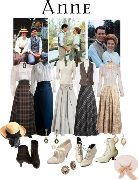 via pinterest.com History Bounding, Look Retro, Anne Shirley, Anne Of Green, Anne Of Green Gables, Edwardian Fashion, Green Gables, Historical Dresses, Historical Clothing