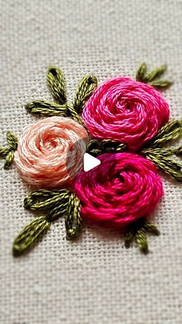 Hand embroidery stitches