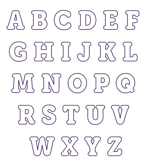 Calligraphy Alphabet Printable, Applique Letter Patterns Free Printable, Letter Applique Template, Alphabet Fonts Embroidery, Easy Letters To Draw, Applique Letters Template Free, Lettering Fonts Ideas, Block Letters Font Alphabet Templates, Alphabet Drawing Letters