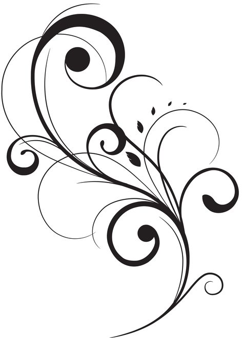 Swirly Tattoo Designs, Filigree Design Pattern, Drawing Swirls, Swirl Tattoo Designs, Swirl Drawing, Swirl Design Pattern, Swirl Tattoo, Swirl Art, Tattoo Patterns