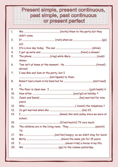 Different Tenses Worksheet, Mix Grammar Worksheet, Grammar Tenses Worksheets, Mix Tenses Worksheet, Mixed Tenses Worksheets With Answers, Grammar Test Worksheets, All Tenses Worksheet, Tenses Worksheet, Grammar Exercise