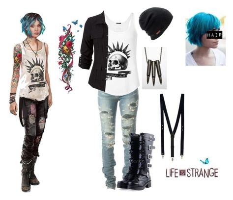 "Chloe Price Cosplay" by livyv123 ❤ liked on Polyvore featuring Yves Saint Laurent, Coal and Topman Chloe Price Cosplay, Strange Outfits, Chloe Outfit, Life Is Strange Fanart, Nerd Outfits, Slouchy Beanie Hats, Chloe Price, Crazy Outfits, Casual Cosplay