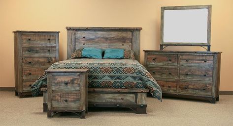 Urban Rustic Bedroom Set Homestead Bedroom, White Rustic Bedroom, Rustic Bedroom Furniture Sets, Bedroom Sets Furniture King, Rustic Bedroom Sets, Coastal Style Bedroom, Coastal Bedroom Furniture, Spanish Furniture, Rustic Bedroom Furniture