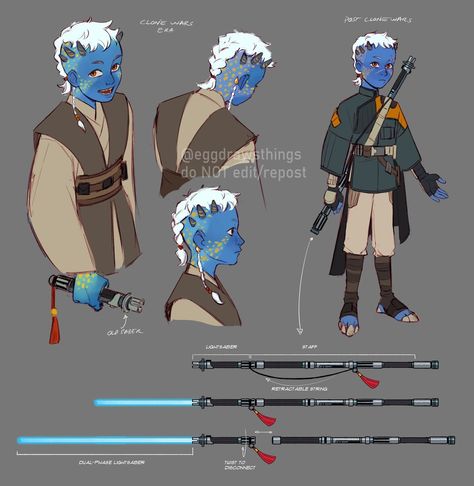 Starwars Droid Oc, Alien Jedi, Jedi Fanart, Starwars Oc Concept Art, Jedi Character Design, Jedi Character Design Male, Jedi Padawan, Jedi Concept Art Character Design, Star Wars Clone Oc