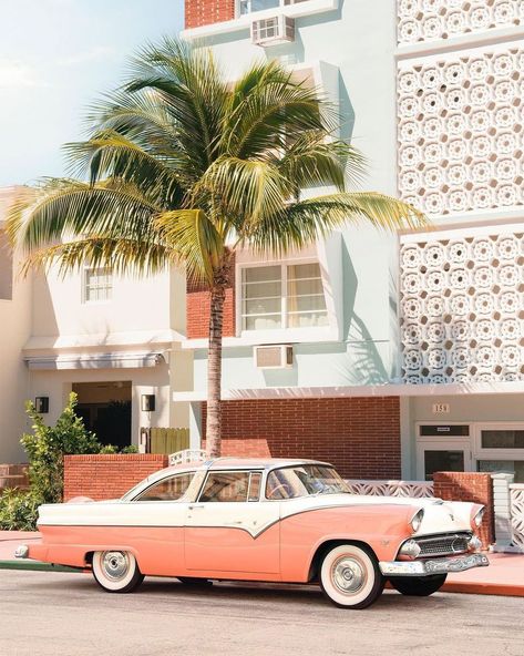 60s Miami Aesthetic, Vintage Miami Beach Aesthetic, Vintage Miami Beach Photos, 70s Miami Aesthetic, Miami Vintage Aesthetic, Miami In The 80s, 90s Miami Aesthetic, Old Miami Aesthetic, Retro Miami Aesthetic