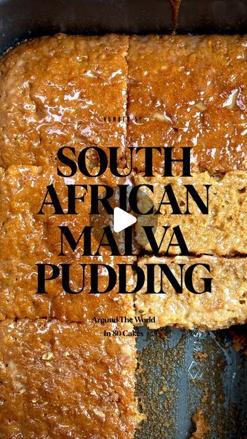 Malva Pudding South Africa, Malva Pudding Recipe, South African Desserts, Slovenian Food, Malva Pudding, African Dessert, Will Power, Apricot Jam, Pudding Recipes