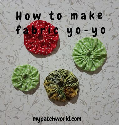 how to make fabric yo-yos: an easy tutorial Making Fabric Yoyos, Fabric Yo Yo Crafts, How To Make Fabric Yo Yos, How To Make Yoyos For Quilt, How To Make Yoyo Flowers, How To Make Fabric Yoyos How To Sew, Yo Yo Flowers How To Make, Yo Yo Quilt How To Make A, How To Make Yo Yos