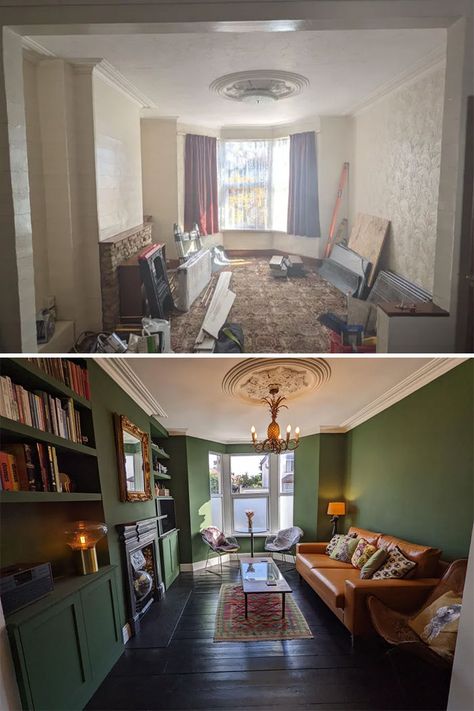 Living Room Remodel Modern, Victorian Terrace House Interior, Terrace House Living Room, Small Victorian Terrace House, Terraced House Living Room, Victorian Terrace Living Room, Terraced House Interior, Terrace House Interior, Remodeling On A Budget