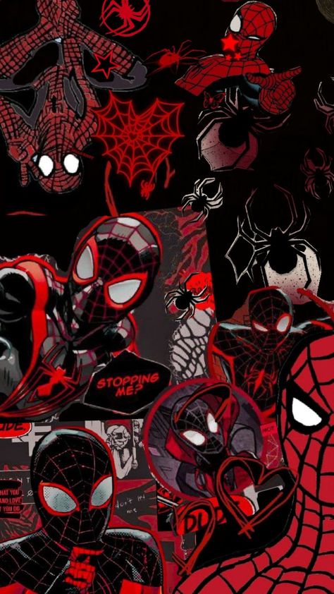 Spider man Red Spiderman Aesthetic, Spider Man Ipad Wallpaper, Spiderman Lockscreen, Man Collage, Spiderman Christmas, Marvel Phone Wallpaper, Spiderman Wallpaper, Hello Kitty Wallpaper Hd, Pretty Wallpaper Ipad