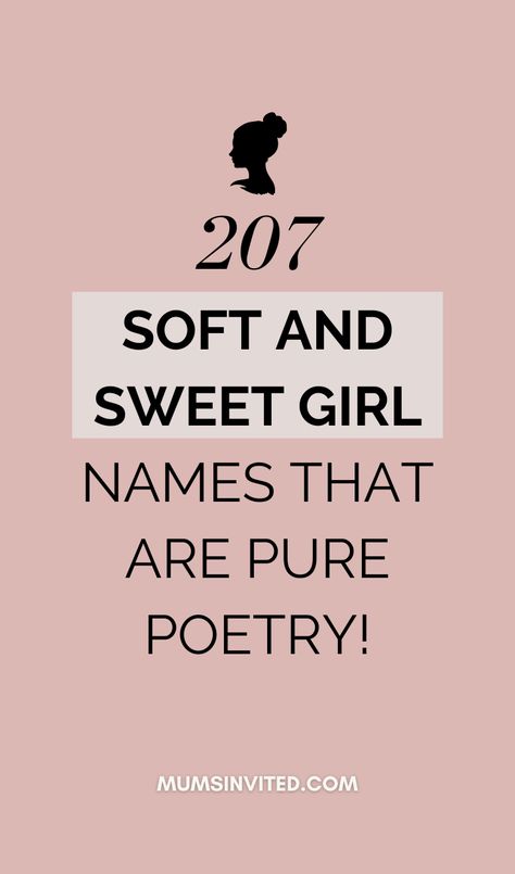 This is the only girly name list you'll ever need. Parents who want their baby girl's name to stand out will love this. Take a look at this list of 200+ whimsical, feminine, floral, vintage, soft, pretty, enchanting, princess-like, sweet, romantic girl names right now! These are elegant girl names with meanings. Ethereal girl names. Preppy girl names. Classic girl names. Timeless Girl Names. List Of Girls Names. Girl Names With Meaning, Girl Names with Cute Nicknames. Pretty Girl Names List, Cute Girl Names List, Feminine Names With Meaning, Girly Name Ideas, Princess Girl Names, Elegant Names Girl, Timeless Girl Names, Ethereal Girl Names, Names With Meaning Girl