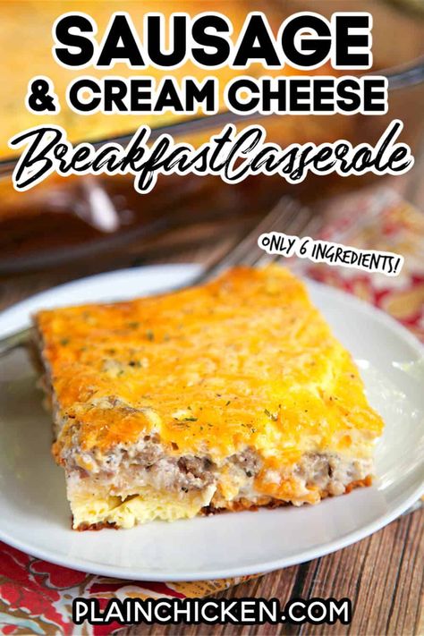 Keto Breakfast Casserole Sausage Egg Cream Cheese, Cresent Roll Sausage Cream Cheese Breakfast Casserole, Breakfast Ideas With Cream Cheese, Sausage Crescent Roll Casserole, Cream Cheese Breakfast Casserole, Cresent Roll Breakfast, Sausage Cream Cheese Crescent Rolls, Sausage And Cream Cheese, Egg And Cheese Casserole