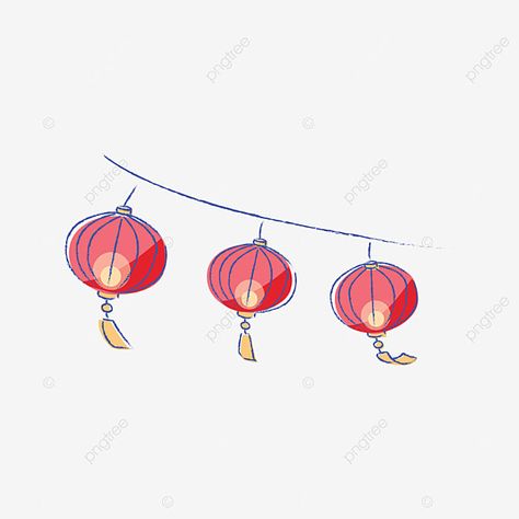 Chinese House Drawing Easy, Cute Lantern Drawing, Chinese Festival Drawing, Lantern Simple Drawing, Paper Lantern Drawing, Japanese Lanterns Drawing, Lantern Doodle, Chinese Lantern Illustration, Lantern Drawing Simple