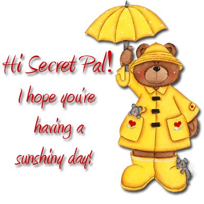 Hi, secret pal  [#1393218] Hi, secret pal! Secret Pal Notes, Tea Games, Secret Pal Gifts, Secret Friend, Sister Ideas, Cat Valentines, Sister Cards, Secret Sister Gifts, Buddy Gifts