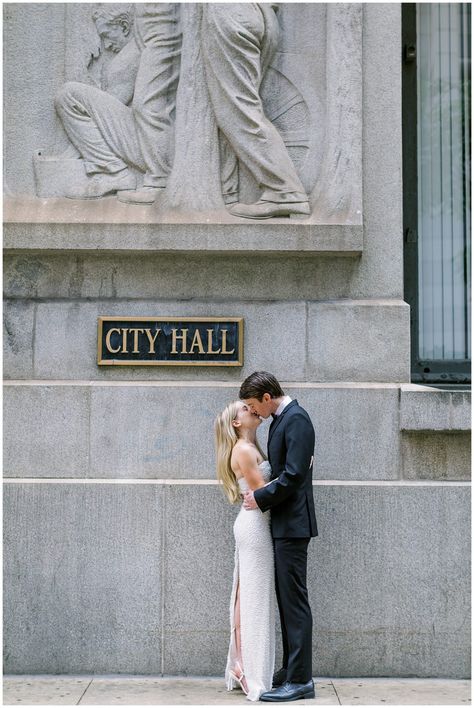 Chicago City Hall, City Hall Wedding Photos, Courthouse Wedding Photos, City Hall Elopement, Chicago Family, Groom Pictures, Chicago Wedding Photography, Chicago Wedding Venues, Romantic Wedding Photos