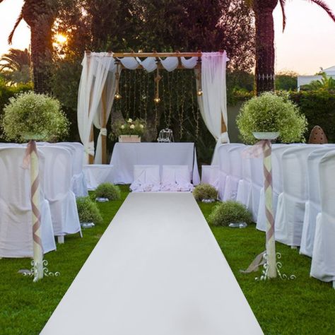 Wedding church aisle