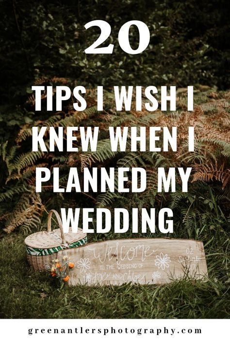 I was a bride when Pinterest wasn't even a thing and there's so many things I wish I knew about wedding planning. Now, as a wedding photographer for so many years, I've learned all the ins and outs about wedding planning tips and so I've made a list of 20 tips and advice for future brides so you don't make the same mistakes I did. #weddingplanning #weddingtips What To Know When Planning A Wedding, All Things Wedding Everything, Fairy Tell Weddings, Bride To Do List Things To Do, Wedding Do And Donts, Wedding Party Alternatives, Things To Know When Planning A Wedding, Tips For Wedding Planning, How To Plan A Wedding In A Year