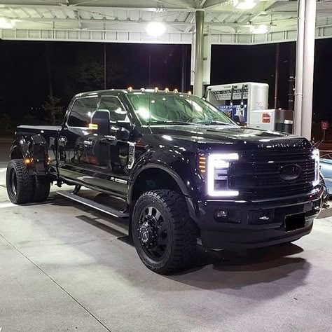 Black Trucks, Ford F150 Lifted, Ford Trucks F150, Hot Trucks, Super Duty Trucks, Dually Trucks, Black Truck, Custom Pickup Trucks, Trucks Ford