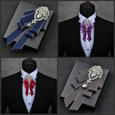 https://dl.wish.com/kWUnC Suit Corset, Bow Tie For Men, Groom Bowtie, Anime Wedding, Best Man Wedding, Groom Ties, Luxury Ties, Men's Ties, Fairytale Fashion