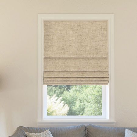 Featuring a subtle linen-like textured fabric, sun zero pryer textured 100% blackout cordless roman shades add sophisticated style and function to windows in any room for your home. Sun zero total blackout technology is laboratory tested to block out 100% of light, reduce outside noise by up to 50%, and decrease energy lost through your windows by up to 45%. Comfort is optimized with thermal properties that help keep summer heat and winter chill out of your home. Best for kids certified cordless Blackout Roman Shades, Light Filtering Shades, Fabric Roman Shades, Cordless Roman Shades, Sun Zero, Blackout Shades, Shade Store, Energy Efficient Design, Roman Shade