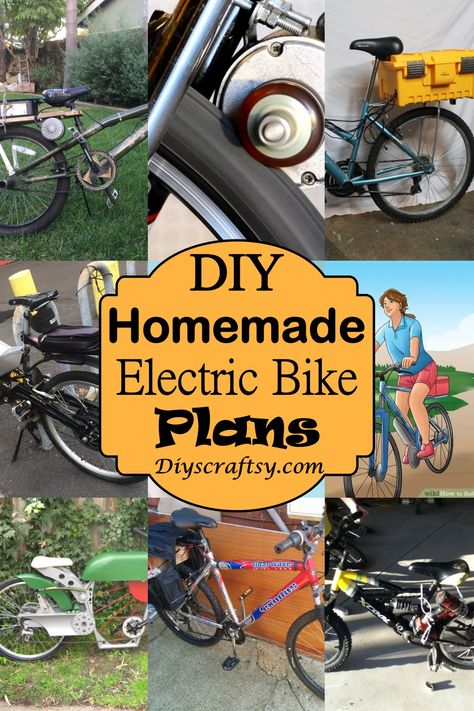 Bike Accessories Diy, Diy Car Projects, Ebike Diy, Cheap Electric Bike, Diy Bike Rack, E Bike Kit, Bike Diy, Foldable Bike, Electric Bicycle Conversion Kit