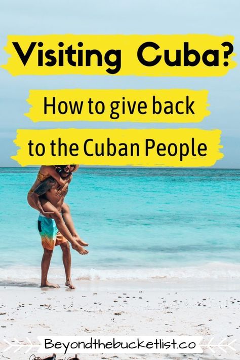 Planning a visit to Cuba? Here's some things you can do to help the Cuban people on your trip. | support of the cuban people | cuba travel | what to pack for cuba | what is cuba like | cuba budget travel | cuba visa | things to know before you go to cuba | Things To Do In Havana Cuba, Cuba Holguin, Cuba Aesthetic, Things To Do In Cuba, Cuba Vacation, Fiji Travel, Road Trip Map, Visit Cuba, Maldives Travel