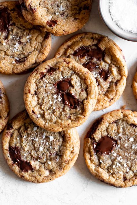 Chocolate Hazelnut Cookies, Dark Chocolate Chip Cookies, Brown Butter Chocolate Chip, Salted Chocolate Chip Cookies, Brown Butter Cookies, Brown Butter Chocolate Chip Cookies, Soft Chocolate Chip Cookies, White Chocolate Chip Cookies, Browned Butter