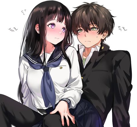 Manga Couple, Manga Couples, Anime Love Couple, Anime Couples Manga, I Love Anime, Anime Couples Drawings, Anime Boys, Cute Anime Pics, Anime Kawaii