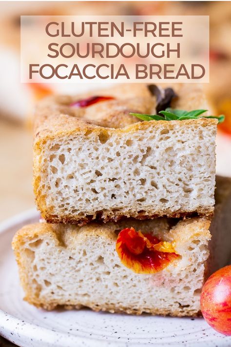 Gf Sourdough Focaccia, Gluten Free Sourdough Discard Bread, Gf Discard Recipes, Gluten Free Sour Dough Bread Recipe, Gluten Free Sourdough Focaccia, Gf Sourdough Discard Recipes, Gf Focaccia, Gluten Free Sourdough Recipes, Gluten Free Sourdough Discard Recipes