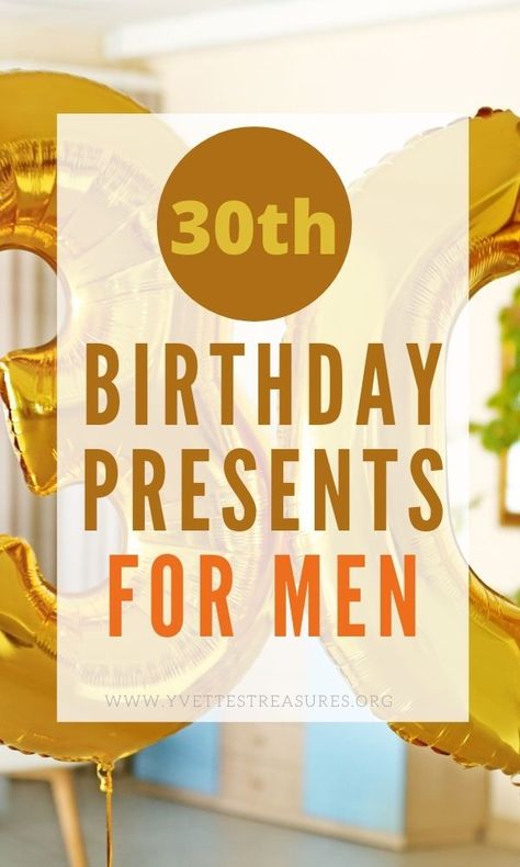 Unusual 30th Birthday presents for men. Fitness gifts, gifts for outdoors or camping, fun gag gift ideas especially for him. He will love these 30th birthday gift ideas! #30thbirthdaygifts #giftsforhim #birthdaygiftideas 30th Birthday Gift Husband, 30th Bday Gifts For Him, 30 Birthday Husband Ideas, 30 Birthday Gifts For Him Turning 30, Gifts For Men 30th Birthday, Gifts For Husband 30th Birthday, Guys 30th Birthday Ideas Turning 30, 30th Birthday For Men Gift Ideas, 30th Mens Birthday Gifts