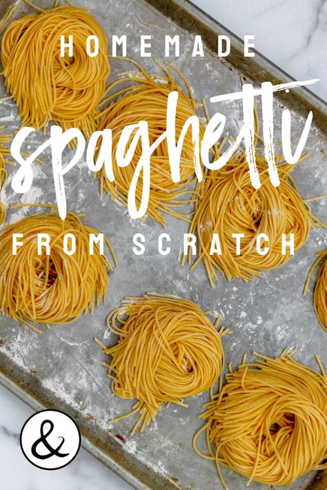 Homemade Spaghetti Recipes Noodles, How To Make Spaghetti Pasta, Make My Own Pasta, Pasta Dough Recipes 00 Flour, Make Your Own Pasta Noodles, Homemade Spaghetti Pasta Noodles, Italian Recipes Authentic Homemade Pasta, Fresh Spaghetti Recipes, Home Made Spaghetti Noodles Recipe