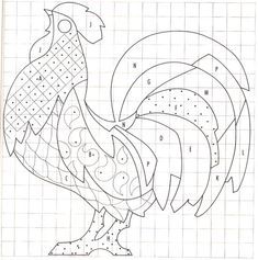 Printable Rooster Patterns Denim Sewing, Free Mosaic Patterns, Rooster Pattern, Chicken Quilt, Chicken Crafts, Chicken Pattern, Rooster Art, Applique Quilting, Pola Sulam