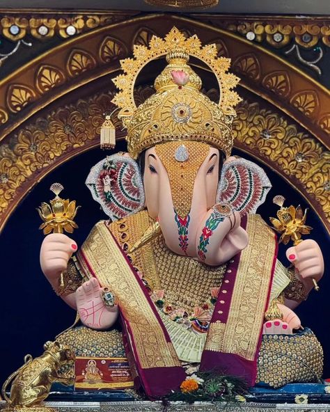 Shrimant Dagdusheth Halwai Ganpati ❤️🔱 – the most endearing deity to the devotees. Shrimant Dagdusheth Halwai Ganpati is the epitome of pride and honor to the city of Pune. Devotees from every part of India and the world come here to pray to Lord Ganesha every year. Today, Shrimant Dagdusheth Halwai Temple is not only one of the most highly revered places of worship in India but an institution that is actively engaged in social welfare and cultural development through Shrimant Dagdusheth Ha... Shrimant Dagdusheth Halwai Ganpati Hd, Dagdusheth Ganpati 2024, Dagdu Sheth Halwai Ganpati, Dagadusheth Ganapati Hd, Dagdusheth Ganpati Hd Images, Dagdusheth Ganpati Hd Wallpaper, Shreemant Dagdusheth Ganpati, Shrimant Dagdusheth Halwai Ganpati, Ganpati Aesthetic